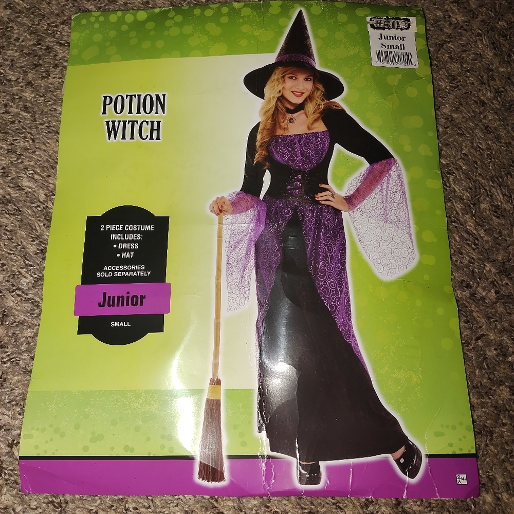 Potion witch juniors costume